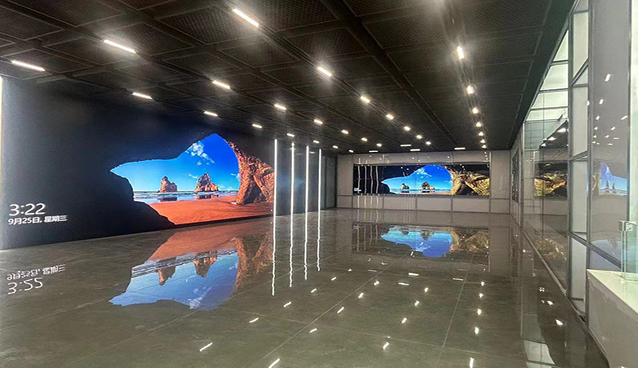展廳內(nèi)LED屏是展廳生命力的最好展現(xiàn)！
